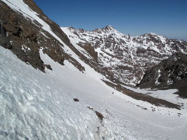 Descente vers le refuge