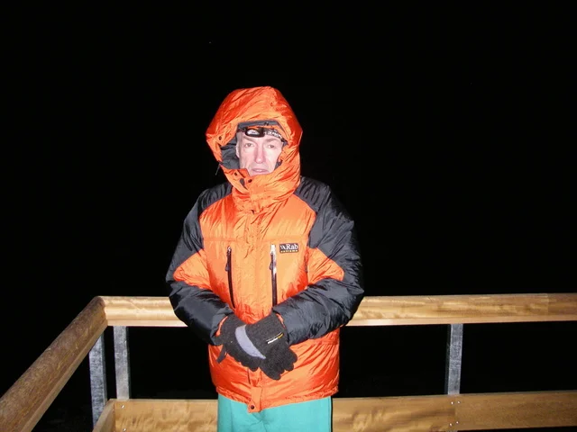 La nuit, ca caille grave l'hiver