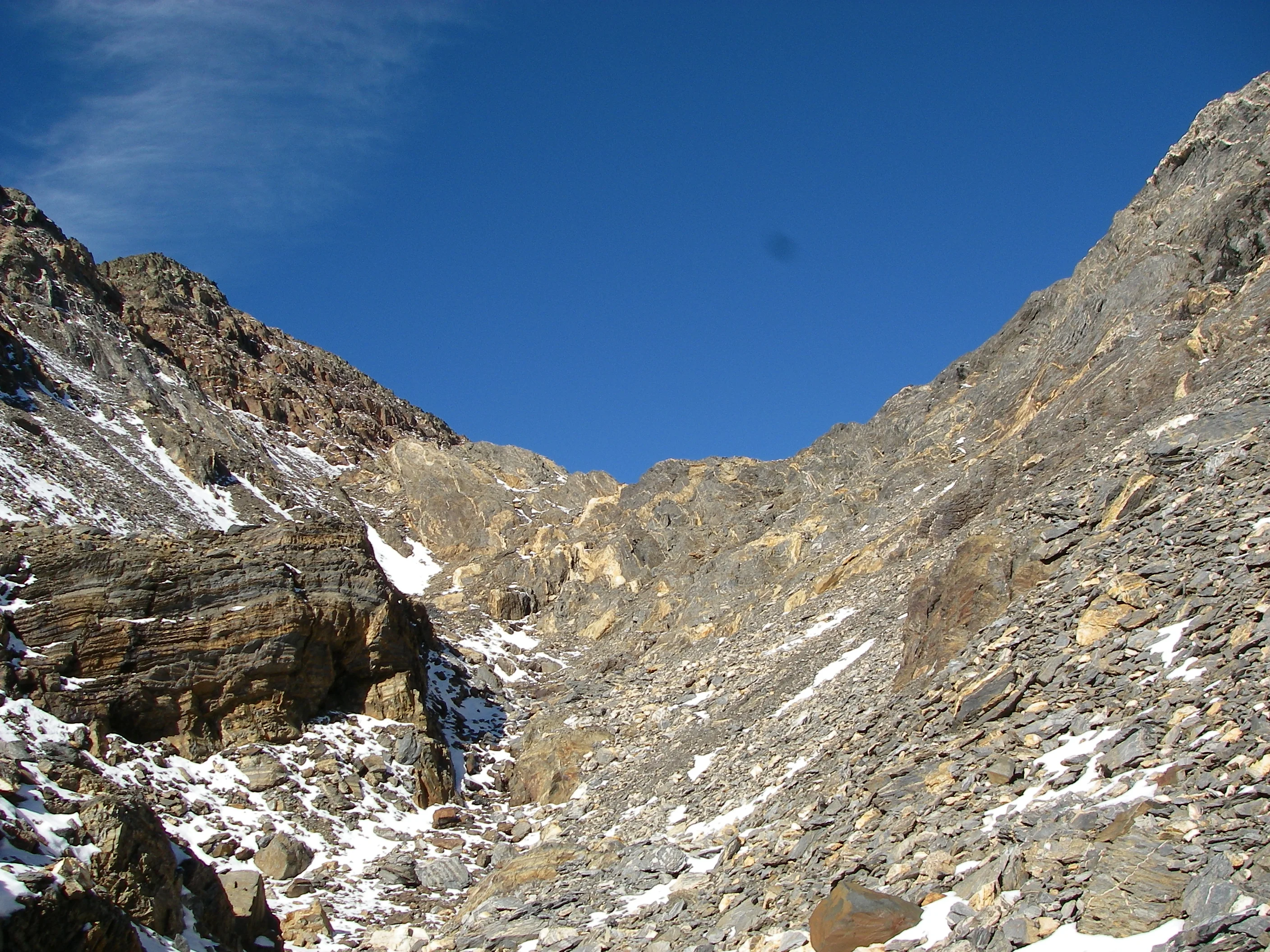 Jusqu'alors on ne frequentais pas trop la montagne minérale