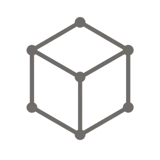 Cube en perspective symbolisant la numérisation 3D.