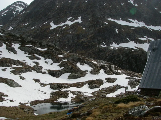 Refuge et lac du Pinet