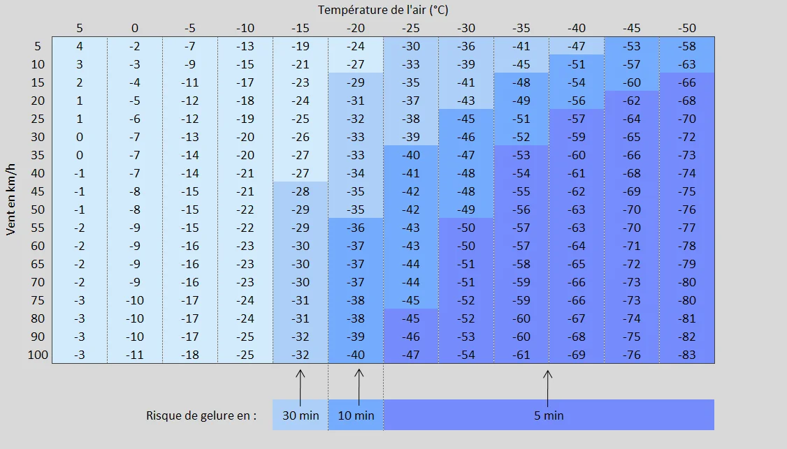 Température ressentie