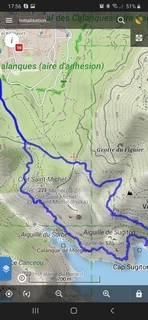 Vue de Locus Map