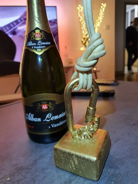 Mousqueton d'or