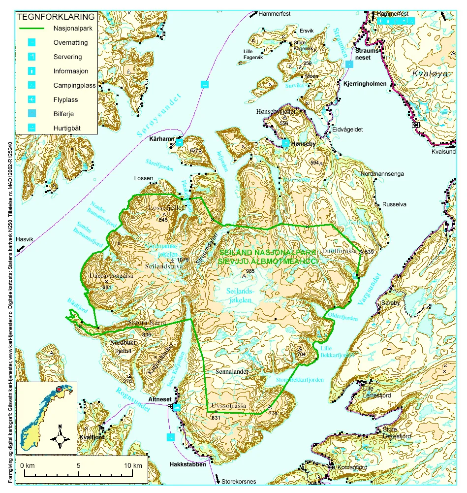 Ile du Seiland avec son parc naturel