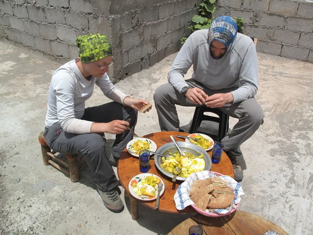 Un repas chez l'habitant