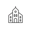 Église, symbole des territoires et de leur patrimoine.