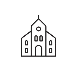 Église, symbole des territoires et de leur patrimoine.