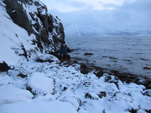 Bord de fjord.