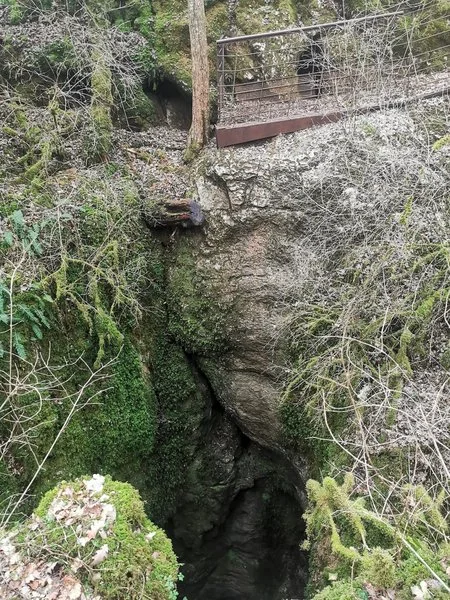 Entrée verticale de l'Igue de Planagrèze