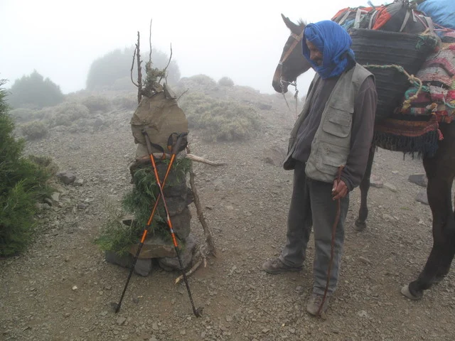 Cairn orné