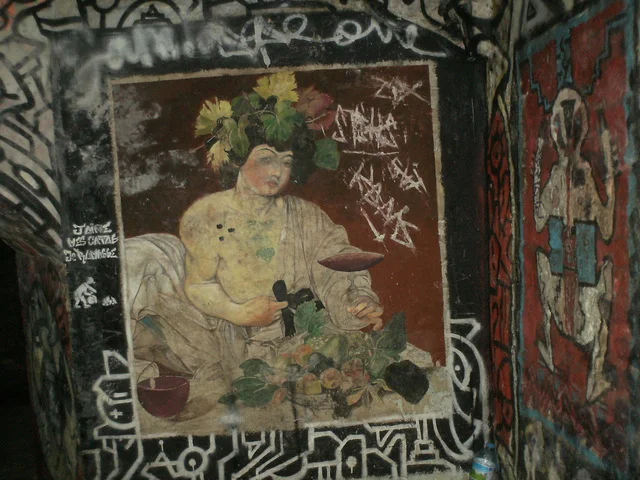 Reproduction de toile de maitre dans le cellier