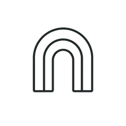 Arc, symbole des ouvrages souterrains.