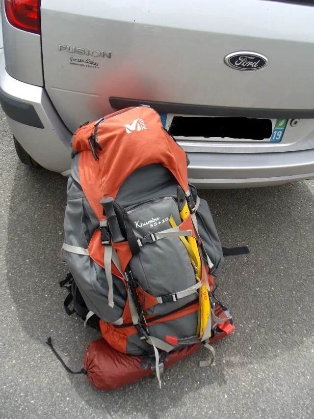 Sac de 20kg avec 4-5j de provisions